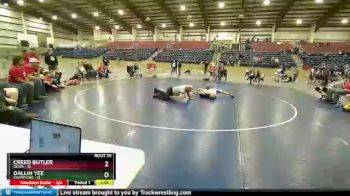 110 lbs Placement (16 Team) - Dallin Yee, Champions vs Creed Butler, Delta