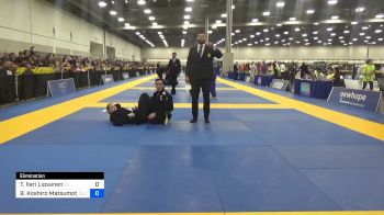 Toni Ilari Lipsanen vs Brian Koshiro Matsumoto 2024 World Masters IBJJF Jiu-Jitsu Championship