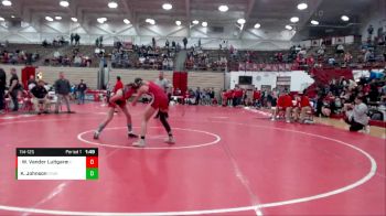 114-125 lbs Round 2 - William Vander Luitgaren, Center Grove vs K`yla Johnson, Southport