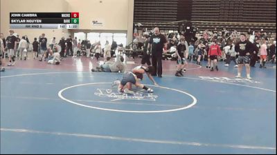 77 lbs Rr Rnd 5 - John Cambra, Mat Assassins Black - MSE vs Skylar Nguyen, Dark Horse - MSE