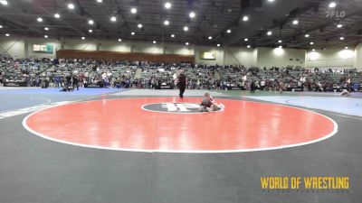 70 lbs Semifinal - Dragon Martinez III, New Mexico vs Cade Ruckle, GOLDRUSH Academy