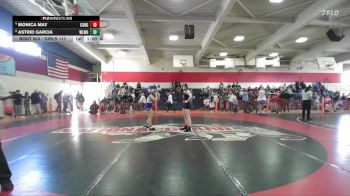 Girls 117 lbs Cons. Semi - Monica May, Corning Girls vs Astrid Garcia, Willows Girls