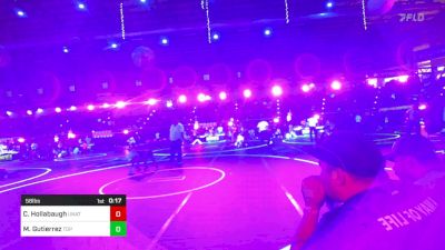 58 lbs Consolation - Colette Hollabaugh, Unattached vs Mila Gutierrez, Top Rank Hammers