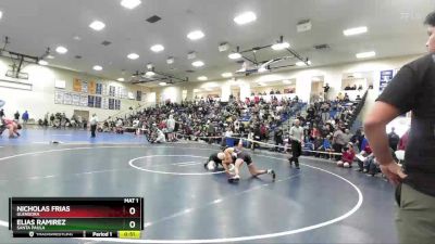 144 lbs Cons. Round 3 - Elias Ramirez, Santa Paula vs Nicholas Frias, Glendora