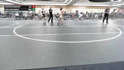 78 lbs 2nd Place - Easton Robinson, Legends Of Gold LV vs Cael Schlueter, Rough House