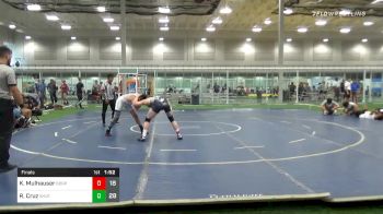 167 lbs Final - Kole Mulhauser, Gorilla Grapplers vs Roman Cruz, Team Shutt