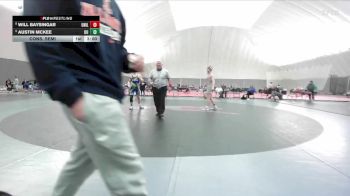 141 lbs Cons. Semi - Will Baysingar, Unattached Illinois vs Austin Mckee, Unattached Ohio