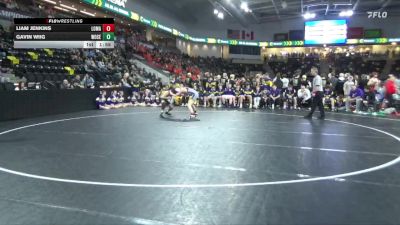 138 lbs Consolation Wb - Liam Jenkins, Logan-Magnolia vs Gavin Wiig, Woodbury Central