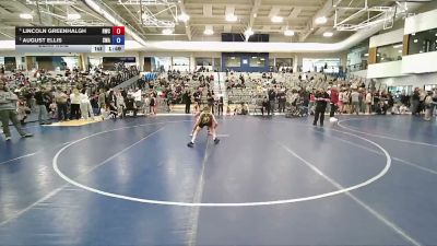 82 lbs Semifinal - Lincoln Greenhalgh, Ravage Wrestling Club vs August Ellis, Sanderson Wrestling Academy