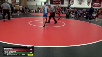 126 lbs Round 1 - Ty Scorpil, Columbus Community/WMU vs Noah Swigart, Fort Madison