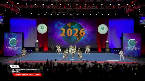 The California All Stars - Camarillo - Smoed [2026 L6 Senior Small Coed Semis] 2026 The Cheerleading Worlds