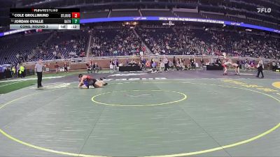 D4-120 lbs Cons. Round 3 - Cole Grollimund, St Louis vs Jordan Ovalle, Bath