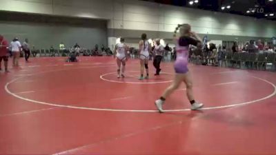 140 lbs Round 5 (8 Team) - Olivia Duchac, Hawkstyle MX Elite vs Crystal Alonzo, MXW Purple