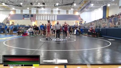 190 lbs Champ. Round 1 - Collin Christensen, Picayune High School vs Juan Romero, New Albany High School