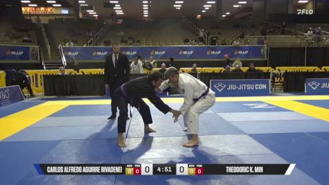 Theodoric K. Min vs Carlos Alfredo Aguirre Rivadenei 2026 Pan Jiu Jitsu IBJJF Championship