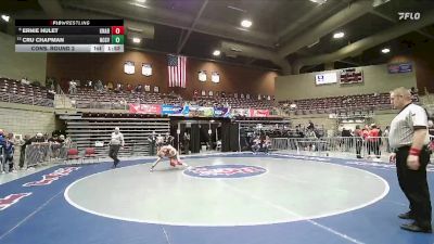 2A 120 lbs Cons. Round 2 - Ernie Hulet, Kanab vs Cru Chapman, North Sevier