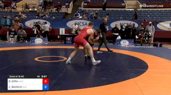 87 kg Consolation - Brennan Giffin, Air Force Regional Training Center vs Zackery Bickford, Unattached