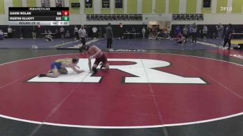 157 lbs Round Of 32 - Gavin Nolan, Unattached vs Dustin Elliott, Bloomsburg