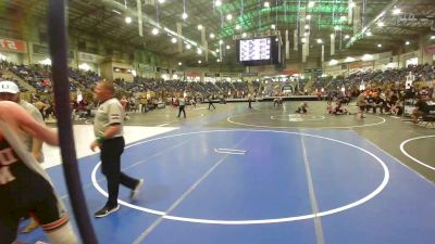 140 lbs Consi Of 16 #2 - Asher Albright, Del Norte vs Cesar Holguin, Grizzly Bear