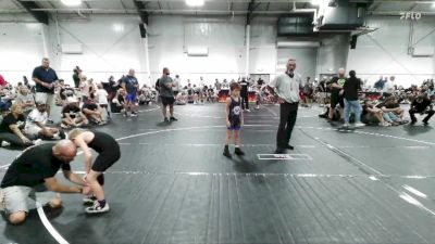 56 lbs Round 5 (6 Team) - Theodore Howell, Panhandle Pitbulls vs Dax Pattillo, Storm Wrestling Center