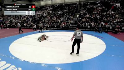 4A 106 lbs Semifinal - Joshua Garcia, Uintah vs Jhett Steele, Payson