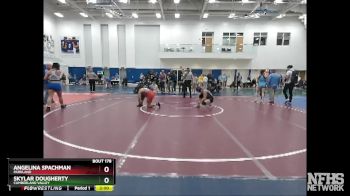 140 lbs Champ. Round 2 - Angelina Spachman, Parkland vs Skylar Dougherty, Cumberland Valley