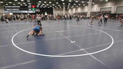 150 lbs Champ. Rd Of 64 - Emilio Norton, Ridge Wrestling Club vs Alcides Martinez, Gladiator Wrestling