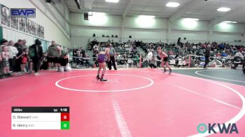 80 lbs Rr Rnd 2 - Daxton Stewart, Vian Wrestling Club vs Rylan Henry, Brushy Wrestling Club