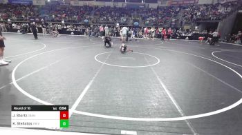 53 lbs Round Of 16 - Jack Stortz, Orange Crush vs Kosta Stellatos, Trevian