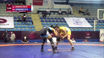 50 kg Quarterfinal - Kamila Barbosa Vito Da Silva, Brazil vs Daniela Aidee Hernandez Cepeda, Mexico