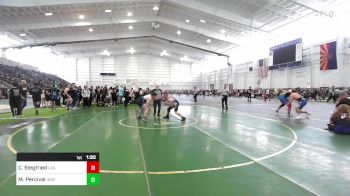 184 lbs Quarterfinal - Carl Siegfried, Las Vegas WC vs Maclaine Percival, Independant