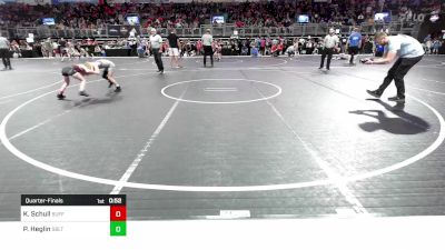 58.4-63.1 lbs Quarterfinal - Katilyn Schull, Buffalo Youth Wrestling vs Presley Heglin, Sebolt Wrestling Academy