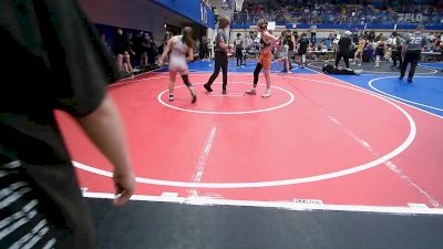 112 lbs Consolation - Rowdy Hupman, Sperry Wrestling Club vs Ashlyn Masters, Pryor Tigers