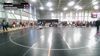 U17 Women - 73 lbs Cons. Round 4 - Zahily Avery, NJ vs Addeline Graser, NE