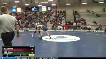 174 lbs Quarterfinal - Max Bruss, Mary vs Job Ayala, UW-Parkside