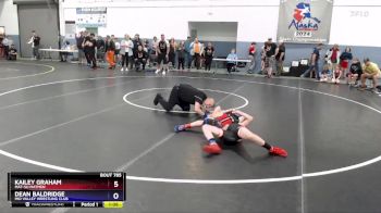 98 lbs 1st Place Match - Kailey Graham, Mat-Su Matmen vs Dean Baldridge, Mid Valley Wrestling Club