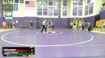 170 lbs Round 2 - Henna Ahmad, Bloomington South vs Aubery Burroff, Cloverdale