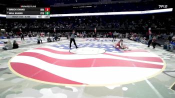 Cons. Round 1 - Breck Evans, Dell Rapids vs Will Eilers, Pierre T.F. Riggs