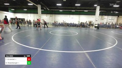 105 lbs Consi Of 8 #1 - Flynn Arnestad, VA vs Dallas Rosenbarger, IN