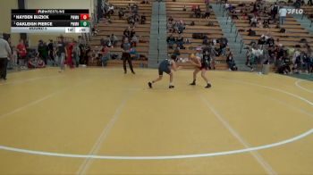 90 lbs Round 5 - Oakleigh Pierce, Immortal Athletics WC vs Hayden Buzick, Saint Peter