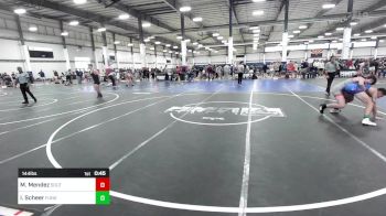 144 lbs Consi Of 8 #2 - Miguel Mendez, South Reno WC vs Isaac Scheer, Funk Nasty