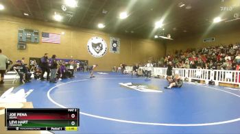 165 lbs Champ. Round 3 - Levi Hart, Tehachapi vs Joe Pena, Selma