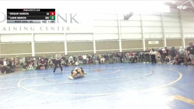66 lbs 1st Place Match - Edgar Garcia, Colorado Outlaws vs Luke Minich, Shootbox Wrestling Club