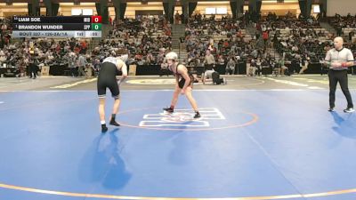 126-2A/1A Cons. Round 2 - Liam Soe, Middletown vs Brandon Wunder, Sparrows Point
