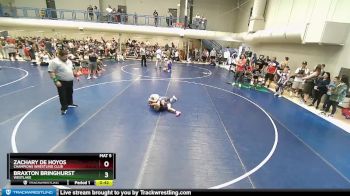 70-75 lbs Round 1 - Zachary De Hoyos, Champions Wrestling Club vs Braxton Bringhurst, Westlake