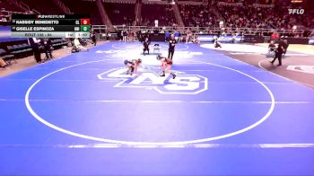 94 lbs Cons. Round 1 - Kassidy Benedetto, Chautauqua Lake-6 vs Giselle Espinoza, Uniondale-8