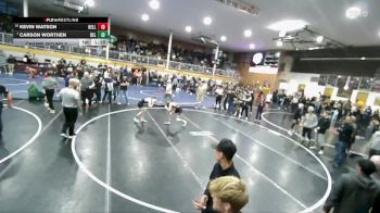 113 lbs Champ. Round 3 - Carson Worthen, Belgrade vs Kevin Watson, Kellogg