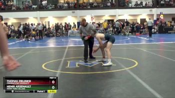 133 Freshman/Soph Cons. Round 1 - Thomas Zielinksi, Cornerstone University vs Henri Arsenault, Henry Ford College