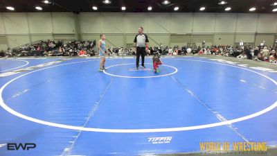 75 lbs Rr Rnd 1 - Ezekiel Kelly, Mat Union Misfits 9U 1 vs Kolbie Davis, Powerhouse Gold 9U
