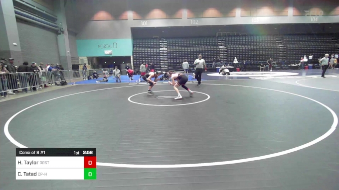 125 Lbs Consi Of 8 #1 - Hunter Taylor, Oregon State Vs Caleb Tatad, Cal ...